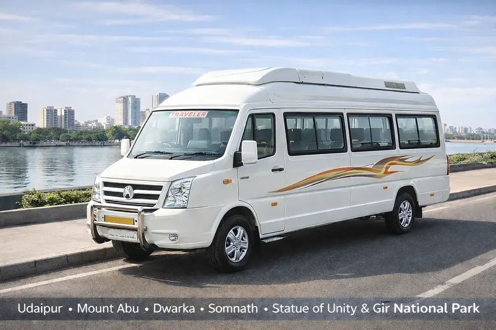 Tempo Traveller on Rent in Ahmedabad